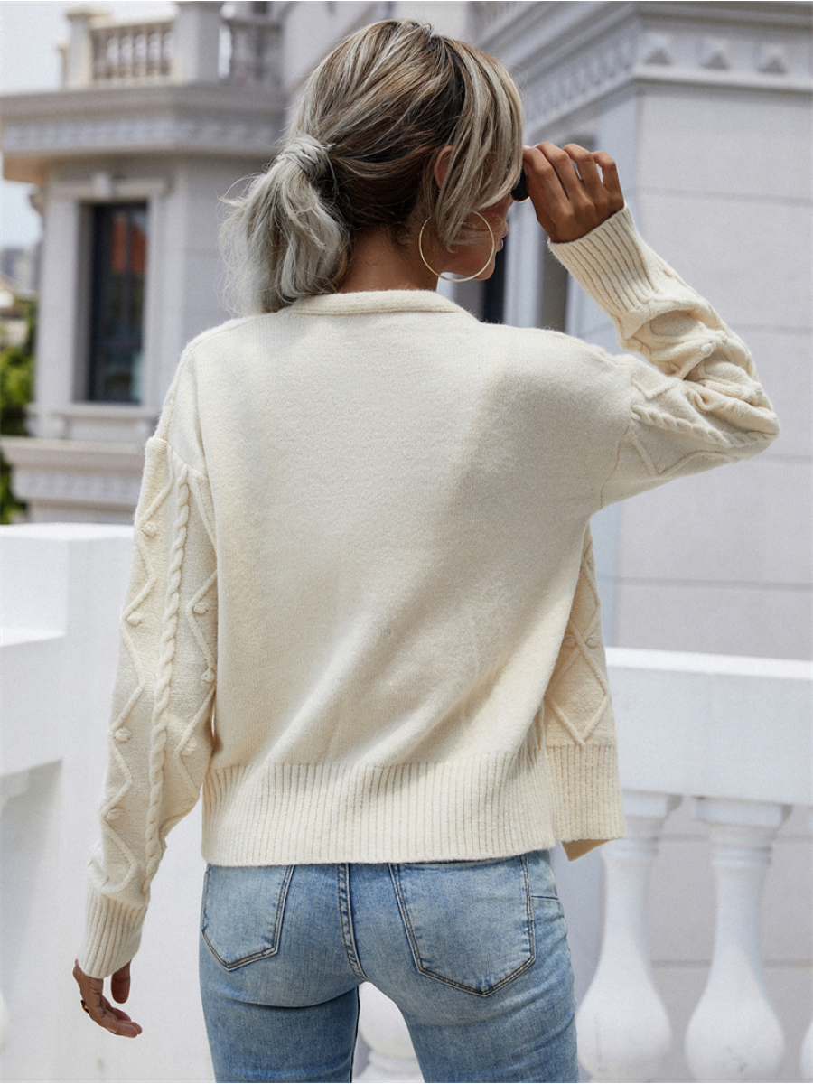 | Rachaels Knit Cardigan Set - Beige