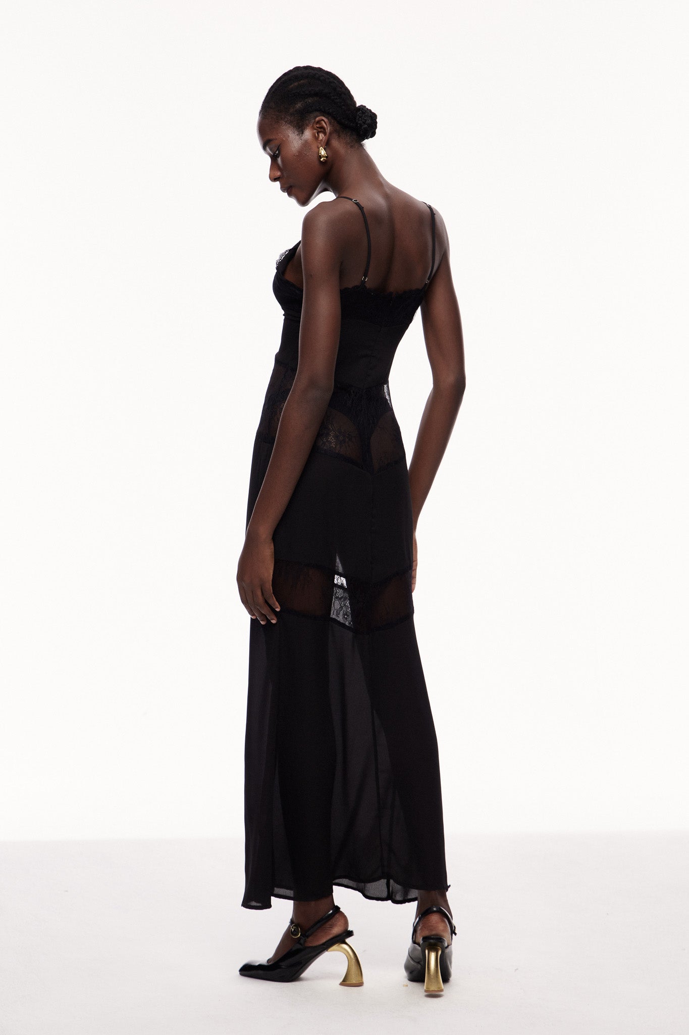 Bernal Lace Cutout Maxi Dress