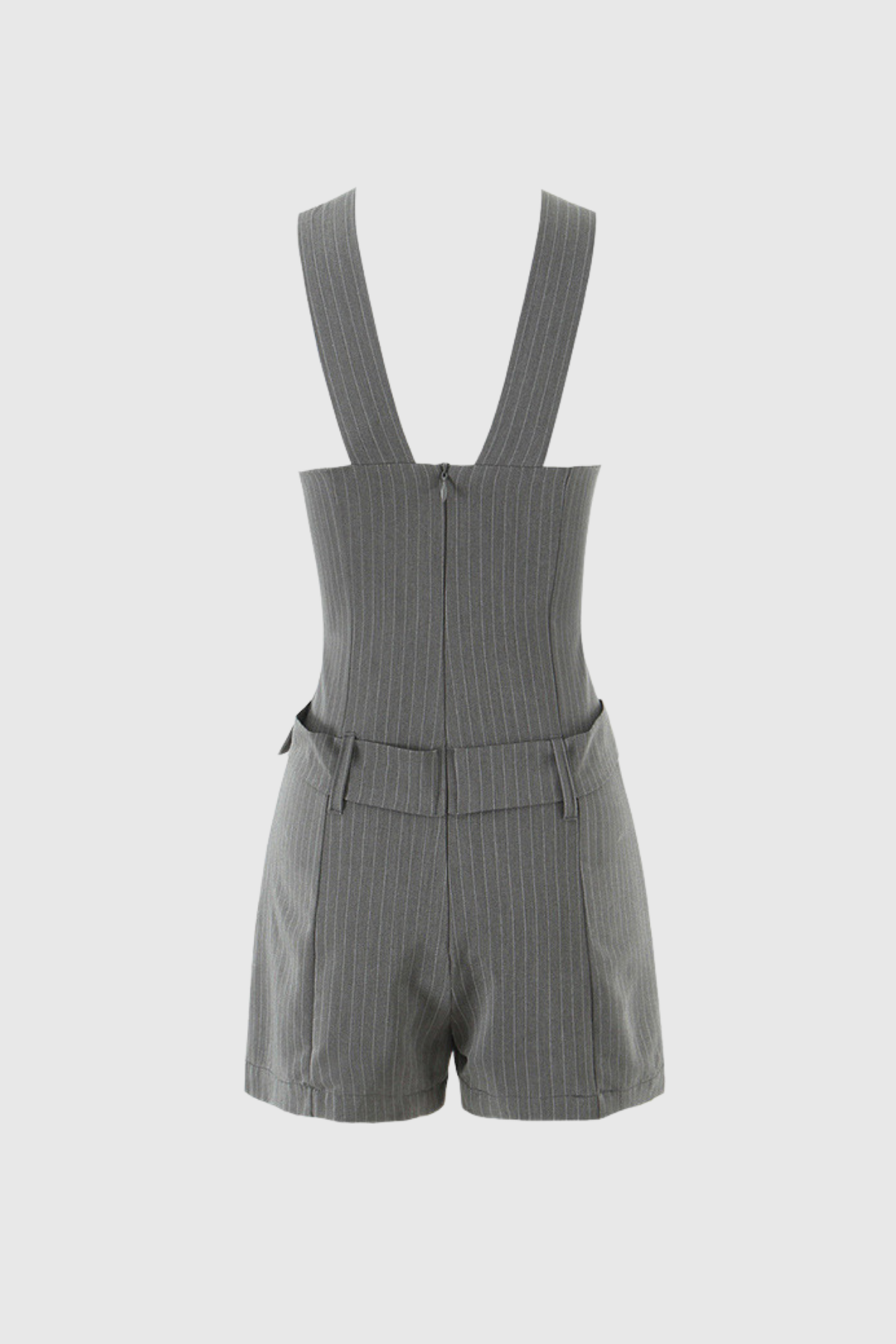 Bjarni Stripe Buckle Jumpsuit