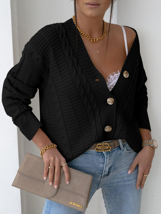 Rachael Knit Cardigan - Black