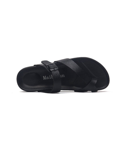 Maibulun | Black Footbed Sandal
