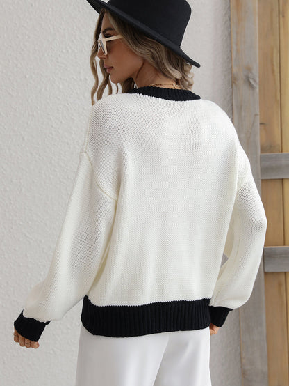 Kasmere Knit Sweater - Cream