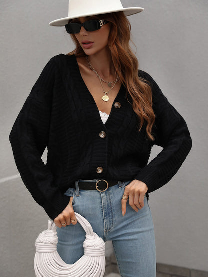 Rachael Knit Cardigan - Black