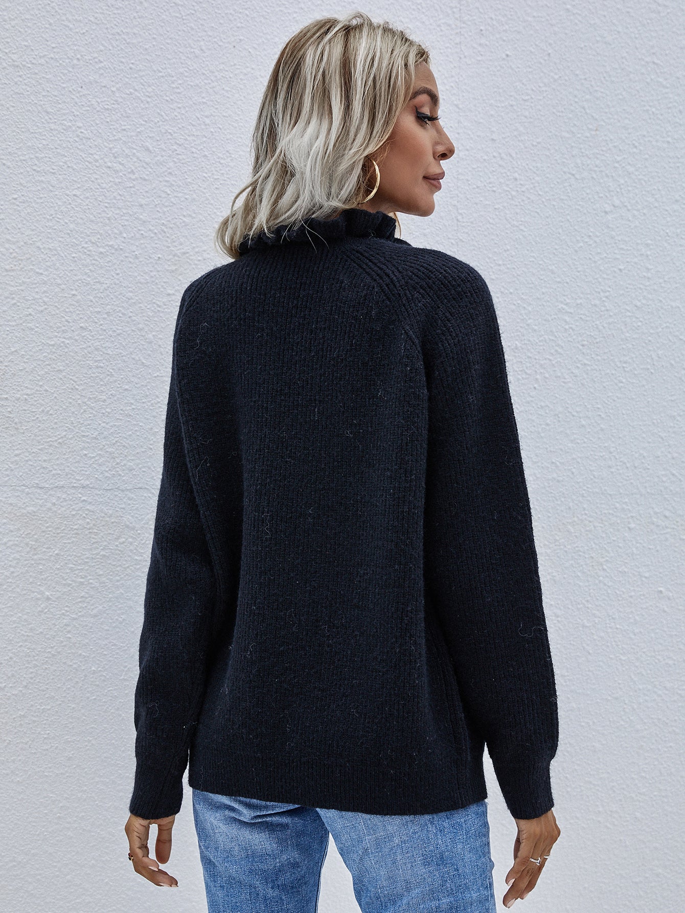 Doll | Makedo Black Knit Sweater