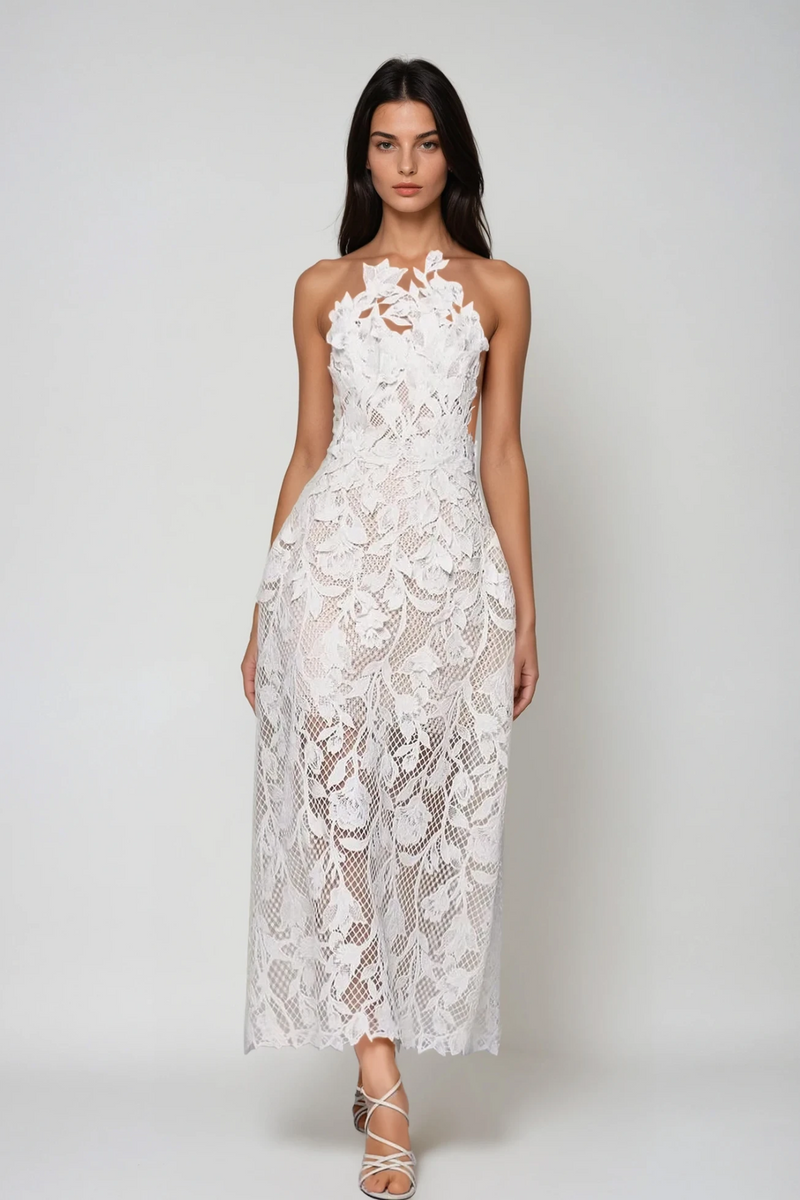 Bodie Lace Maxi Dress