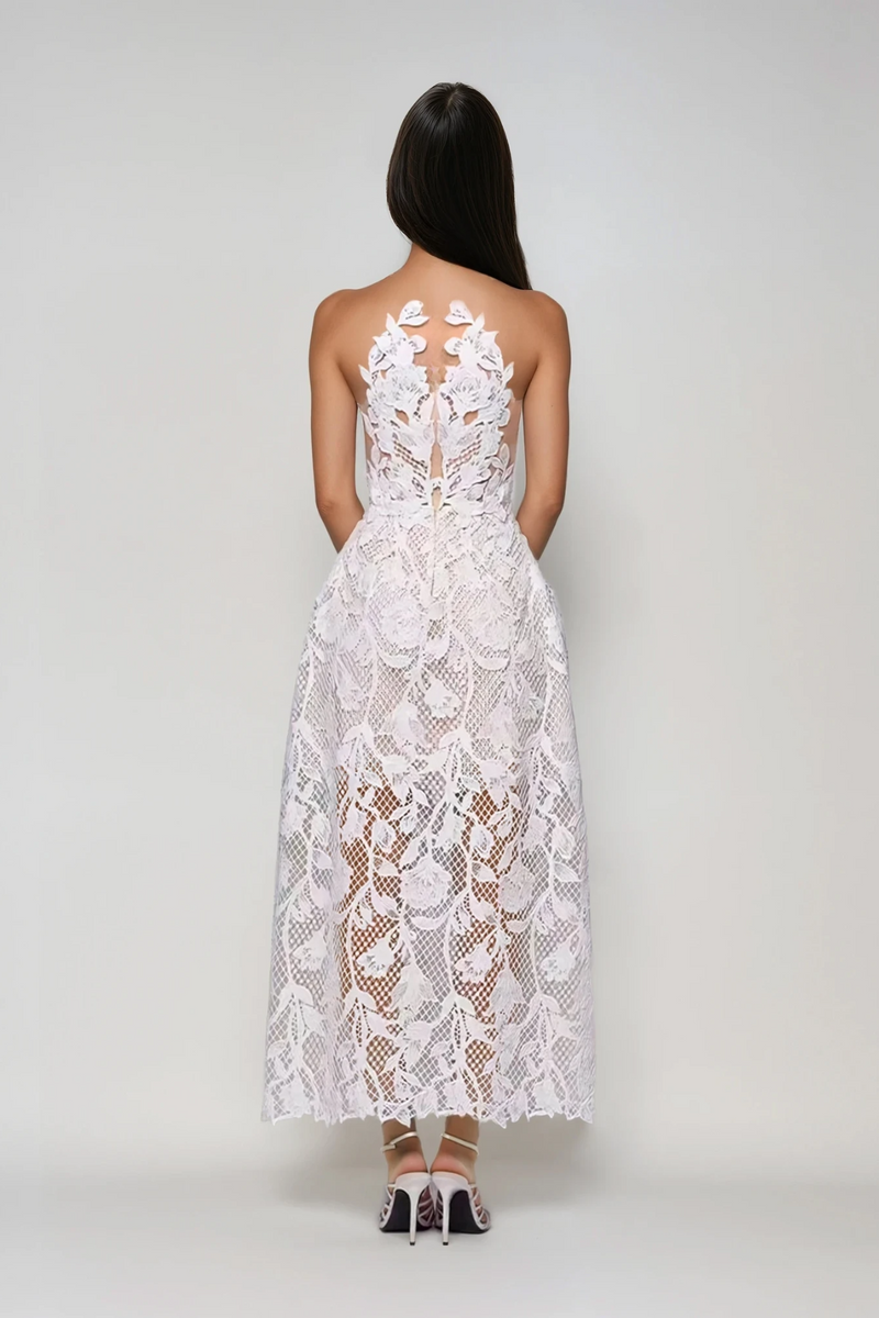 Bodie Lace Maxi Dress
