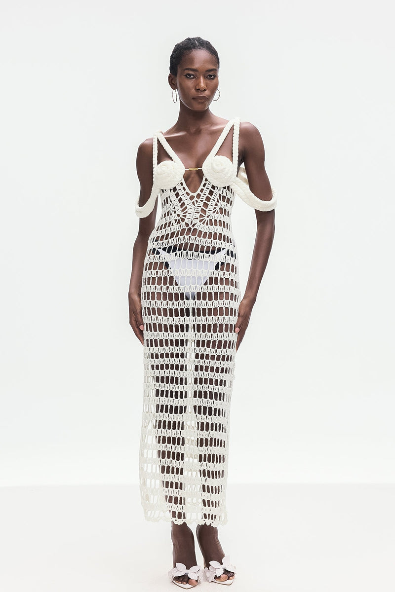 Bogumir Cutout Knit Maxi Dress