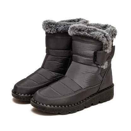 Snow Plush Platform Flat Keep Warm Snow Boot
