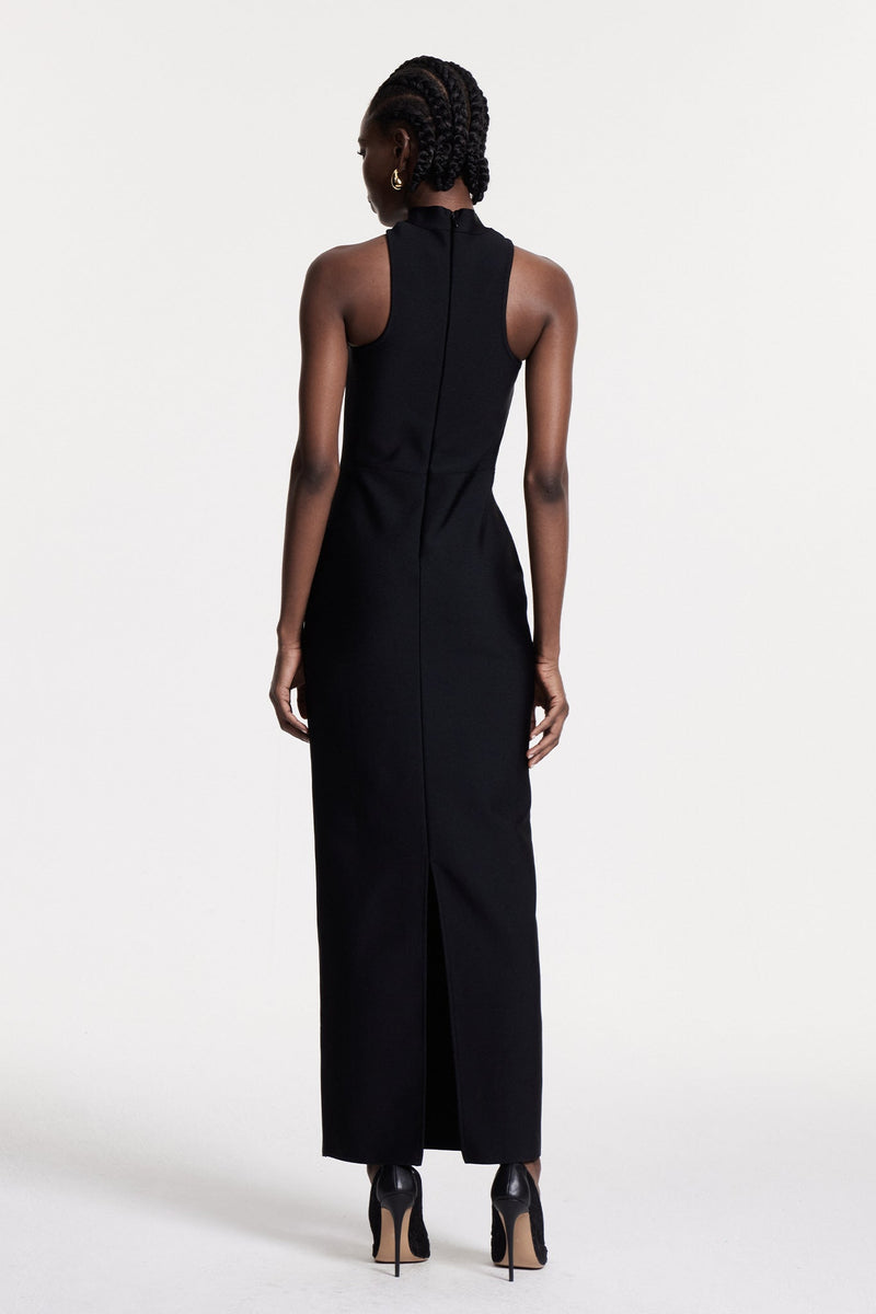 Borivoje Halter Neck Maxi Dress