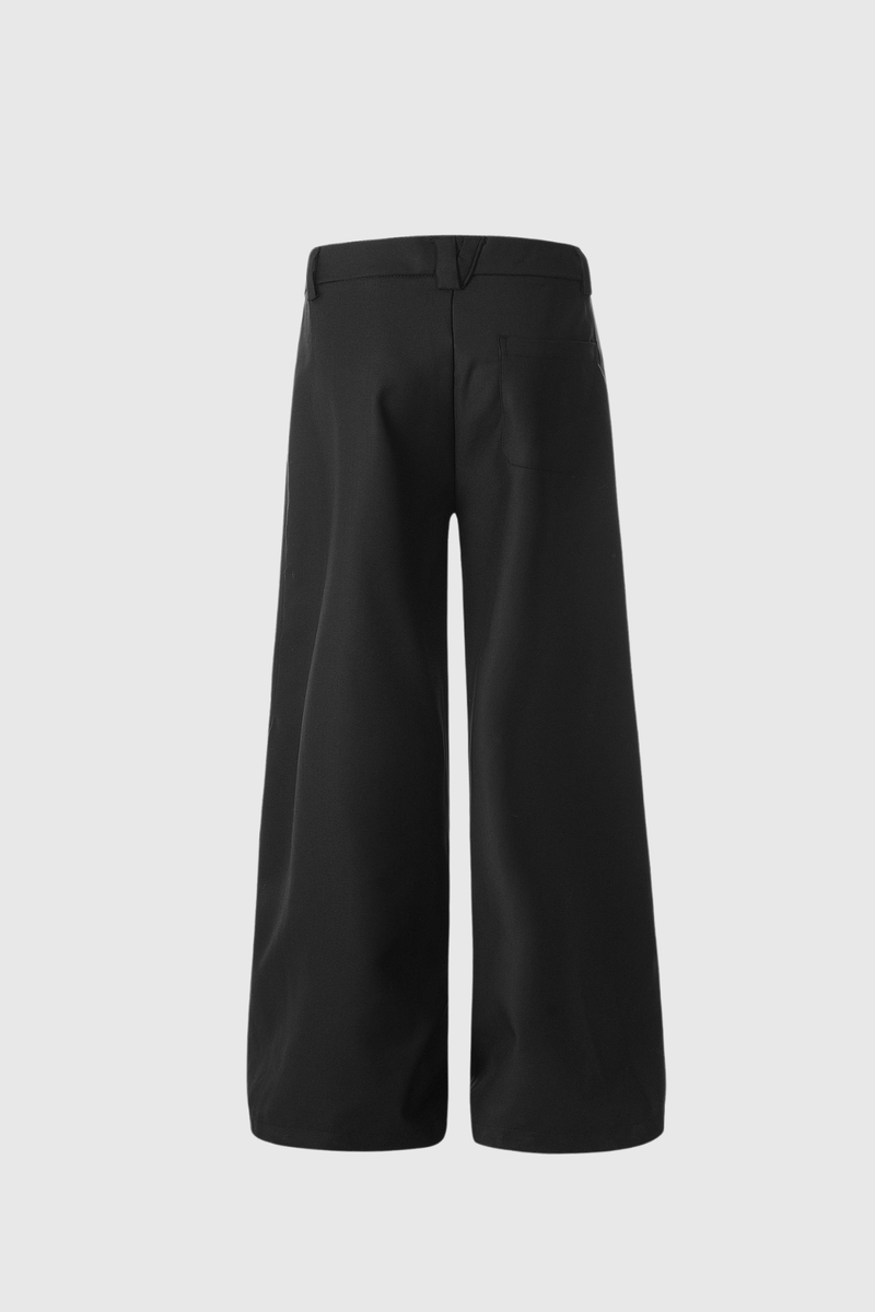 Boubacar Lace Pants in Black