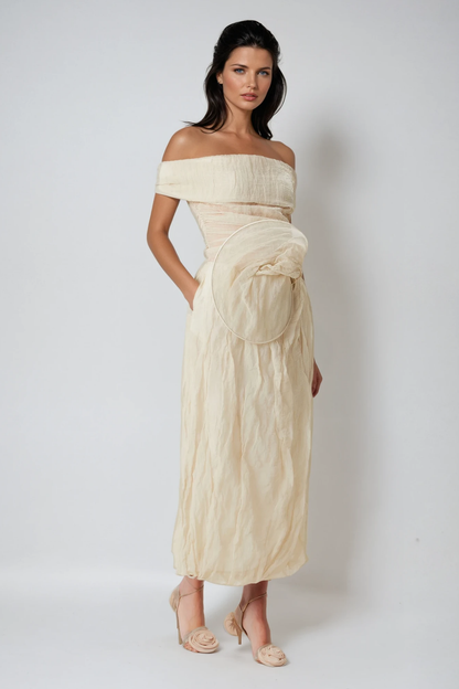 Boutros Ruch Flower Maxi Skirt