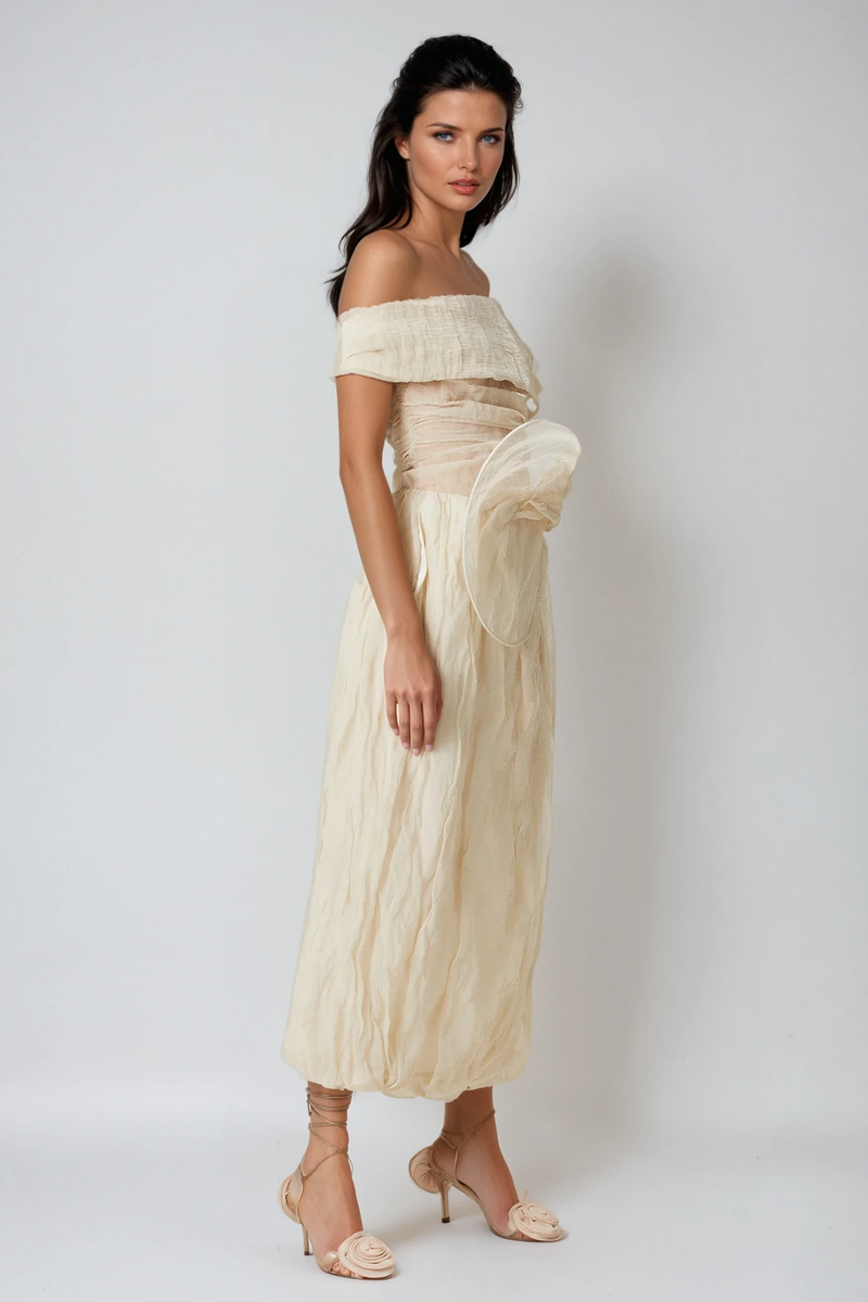 Boutros Ruch Flower Maxi Skirt