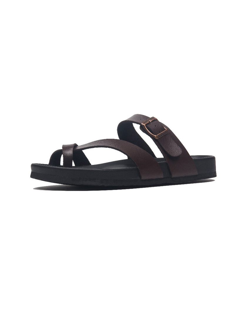 Maibulun | Brown Footbed Sandal