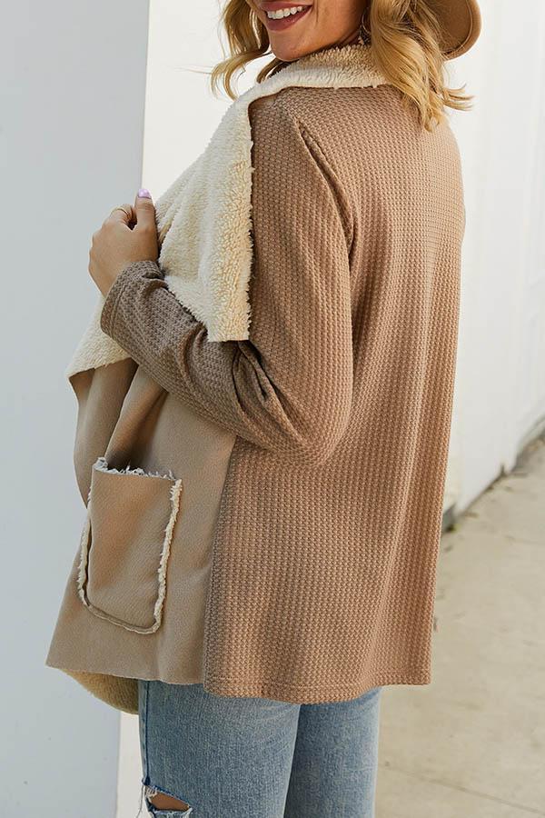Chicindress Plush Irregular Coat