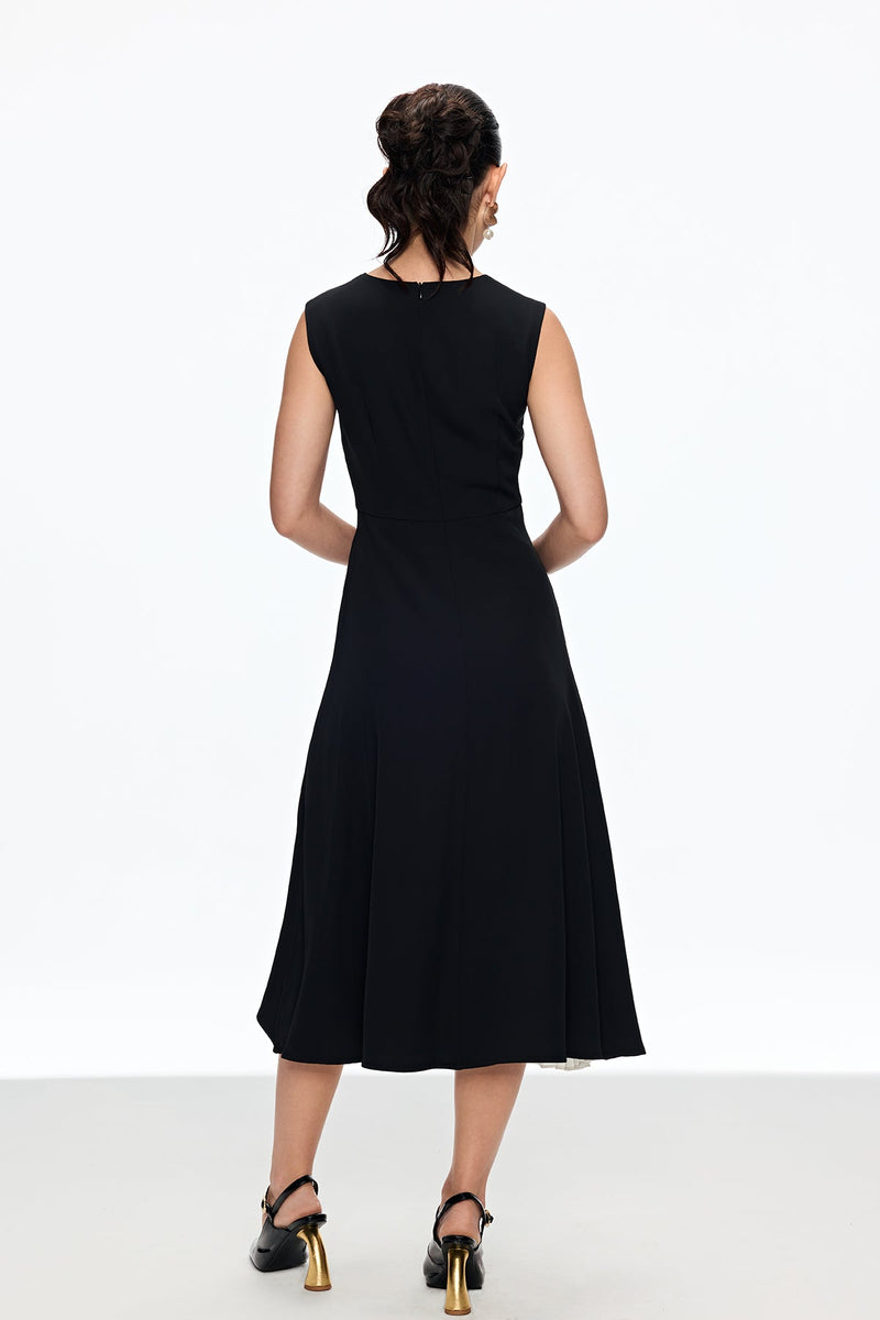 Caelestis Ruch Sleeveless Maxi Dress