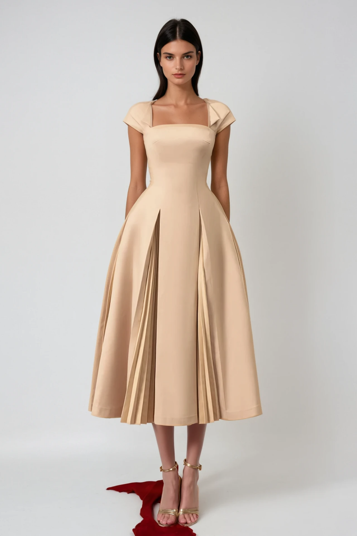 Candelario Ruch Midi Dress
