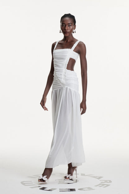 Candy Ruch Cutout Maxi Dress