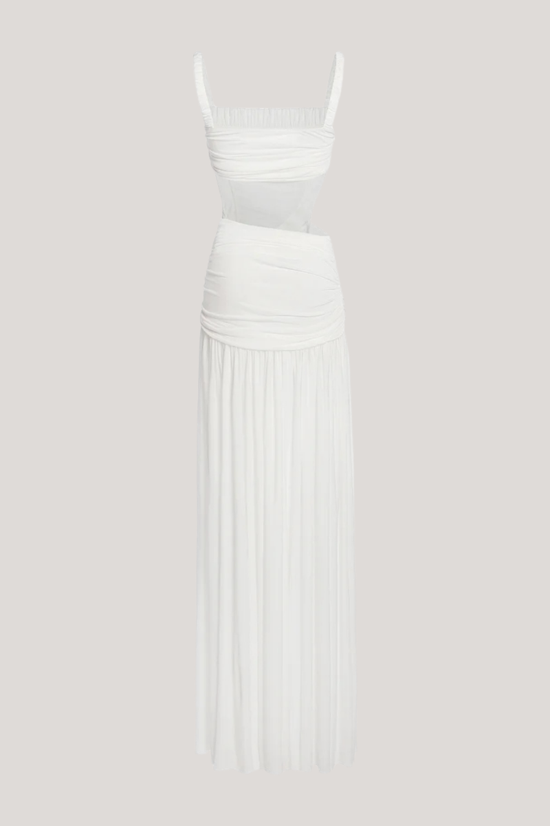 Candy Ruch Cutout Maxi Dress
