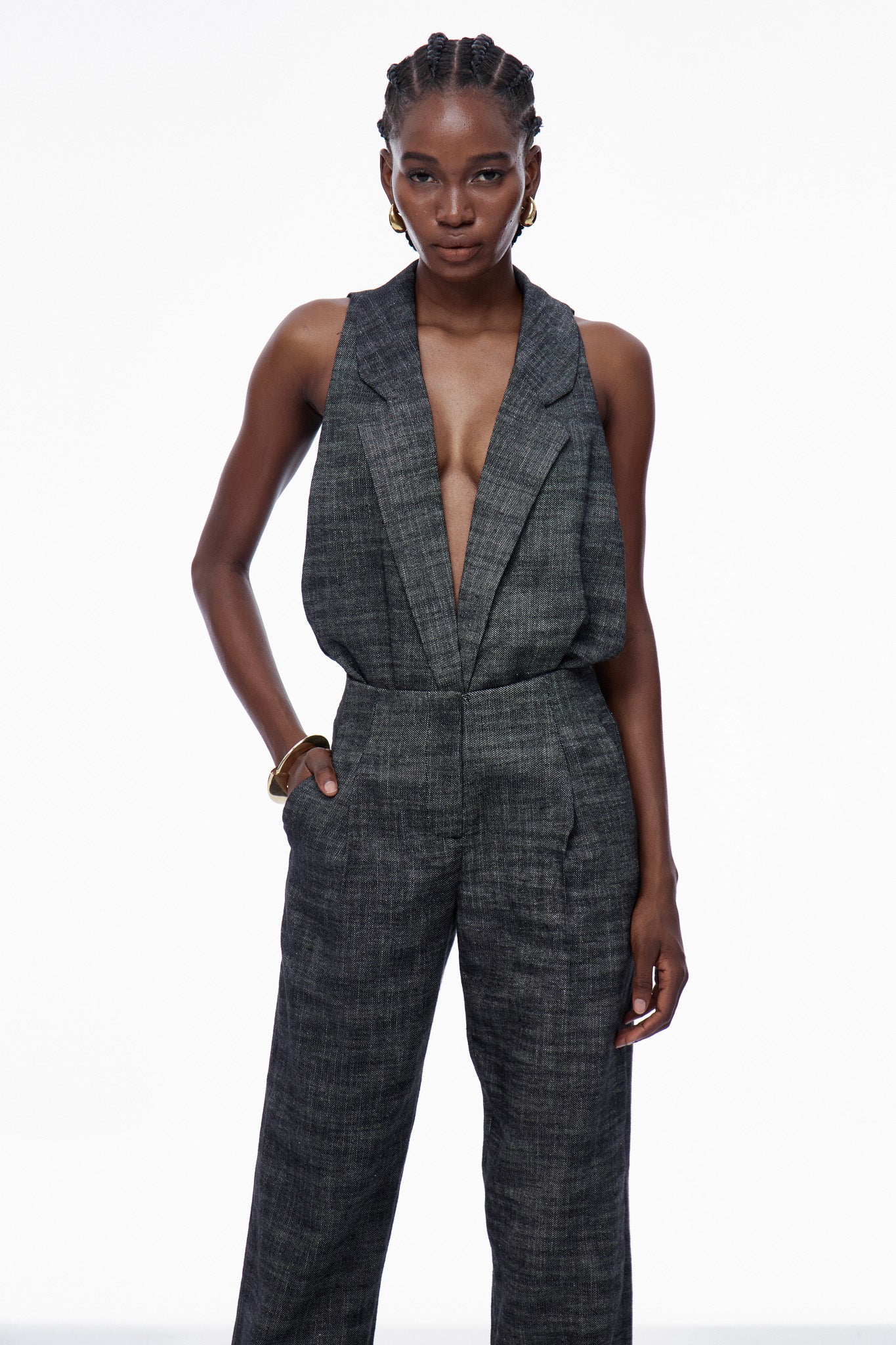 Carlos Plunge Pants Set