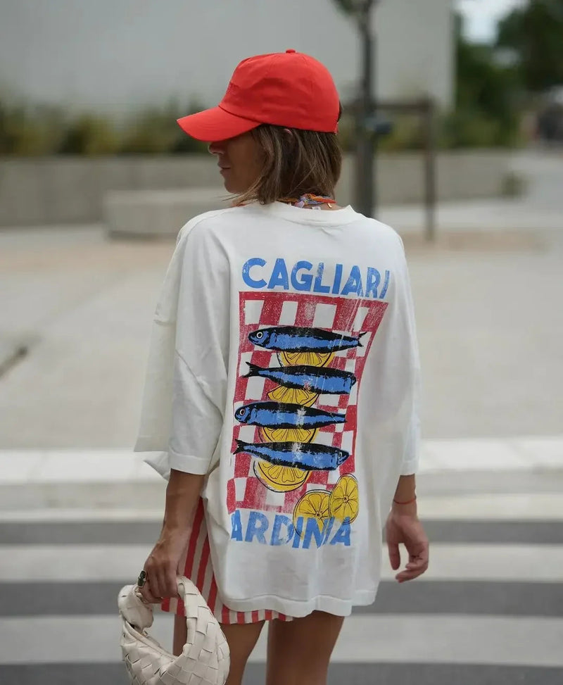 Fish Y2k Graphic T-shirt