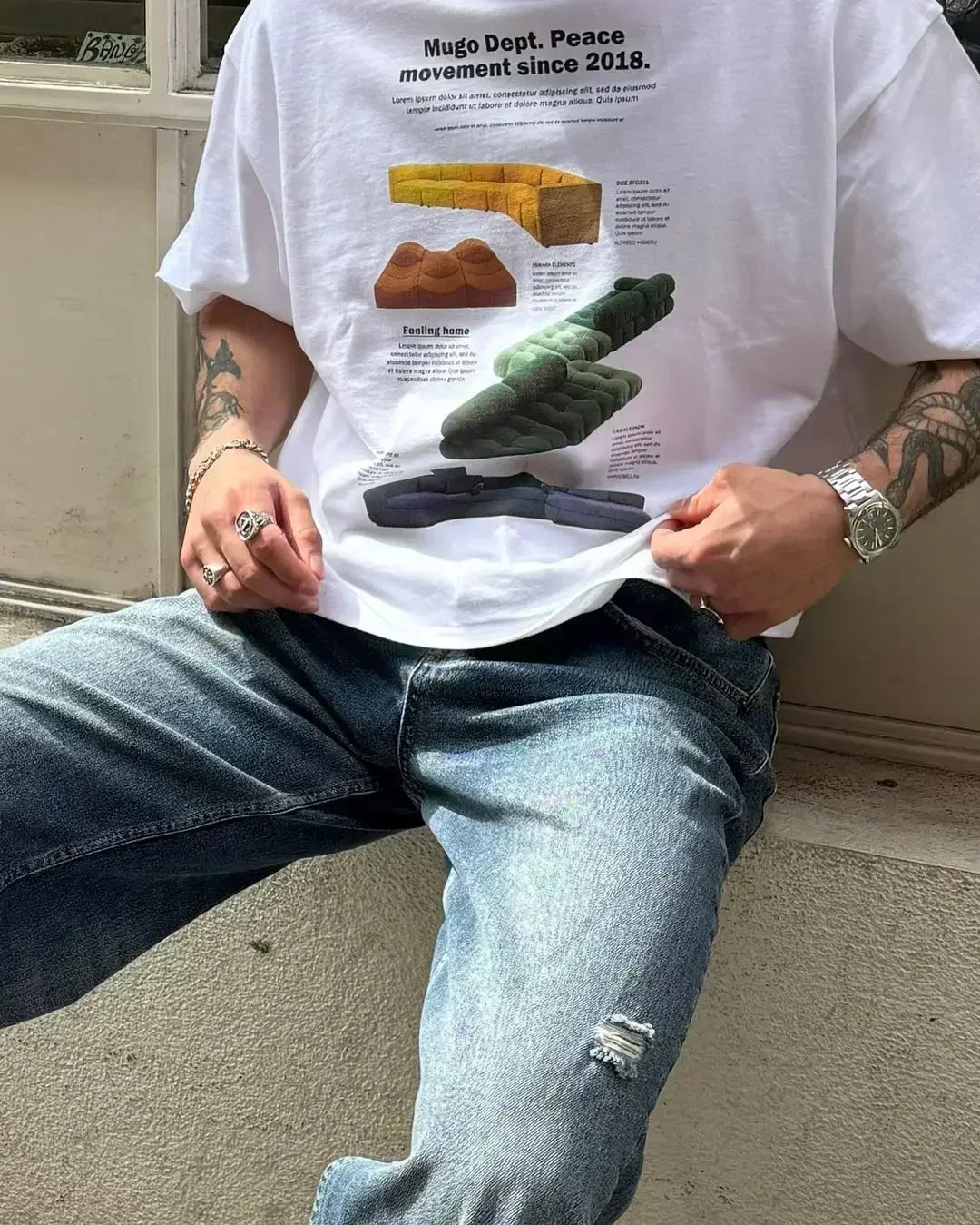 Fish Y2k Graphic T-shirt
