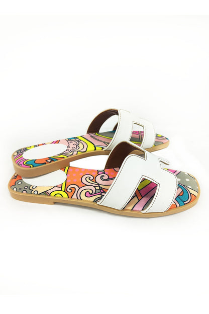 Flat Slide Sandals