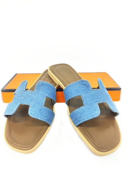 Flat Slide Sandals