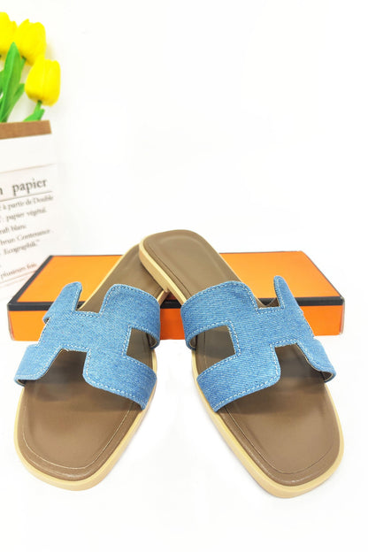 Flat Slide Sandals