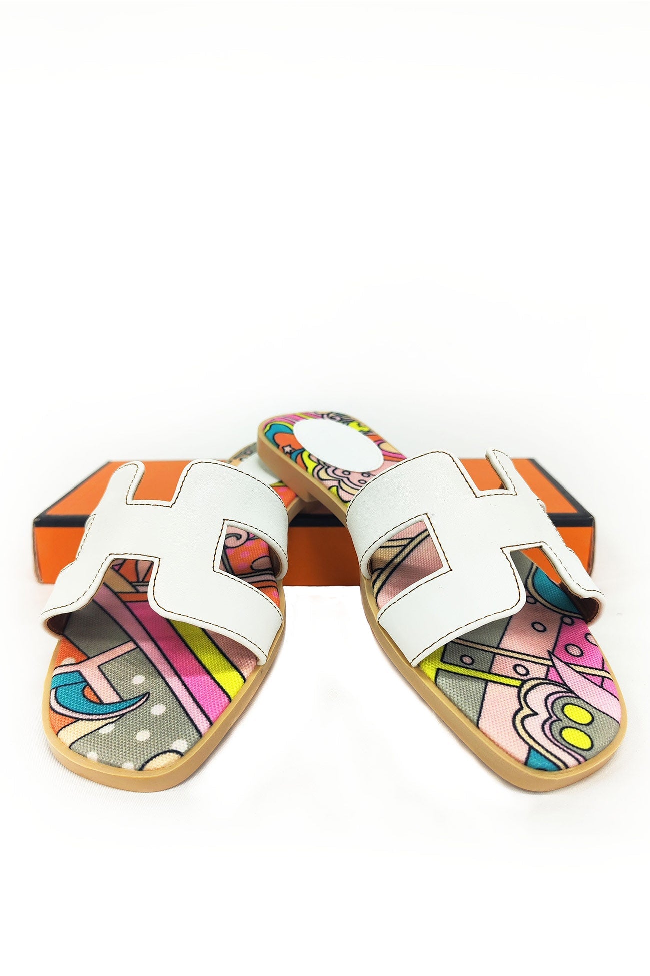 Flat Slide Sandals