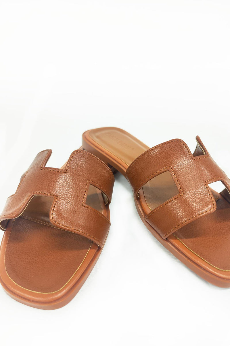 Flat Slide Sandals