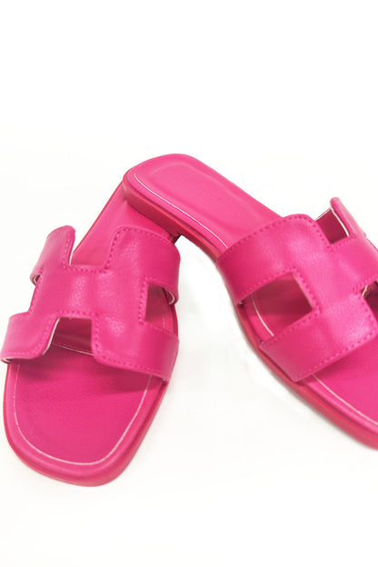 Flat Slide Sandals