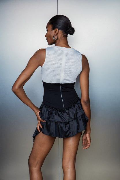 Cathrin Deconstruct Sleeveless Mini Dress