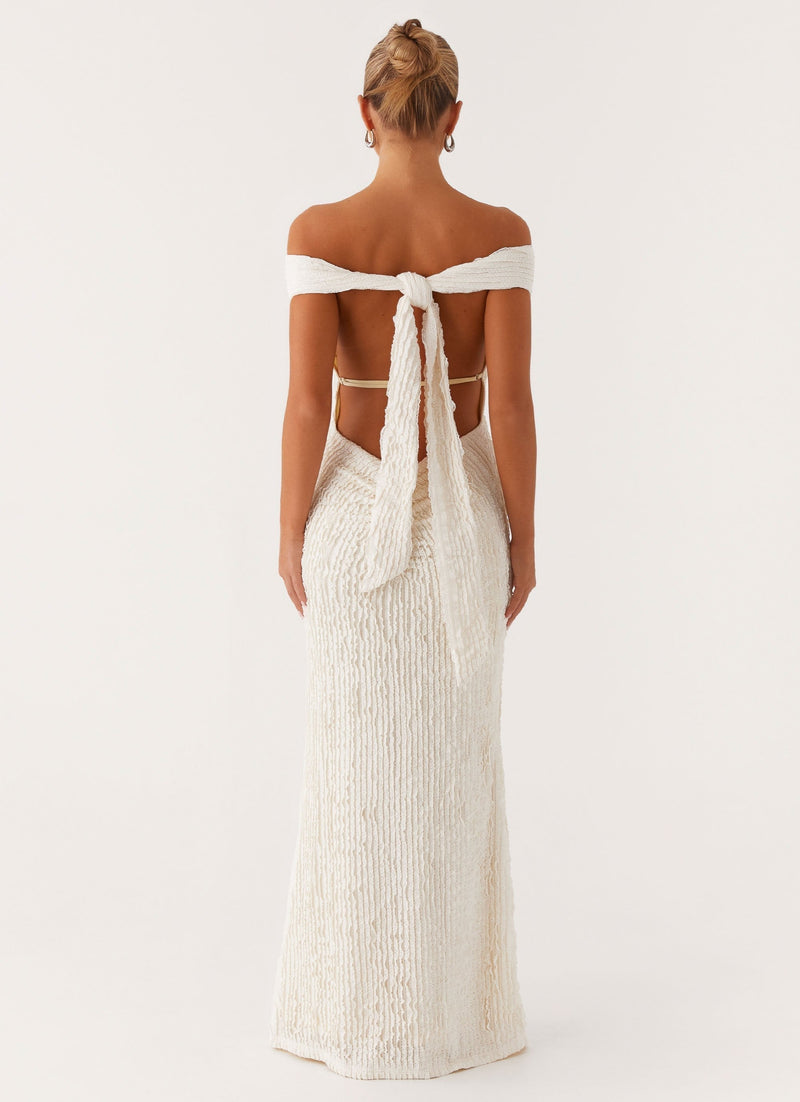 Mae Off Shoulder Maxi Dress