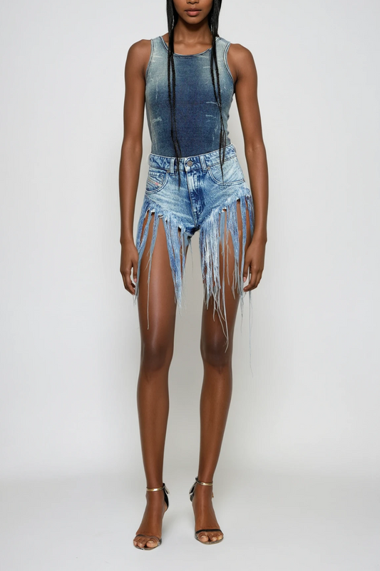 Cillian Fringe Shorts