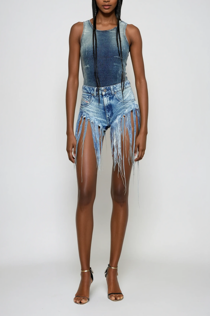 Cillian Fringe Shorts