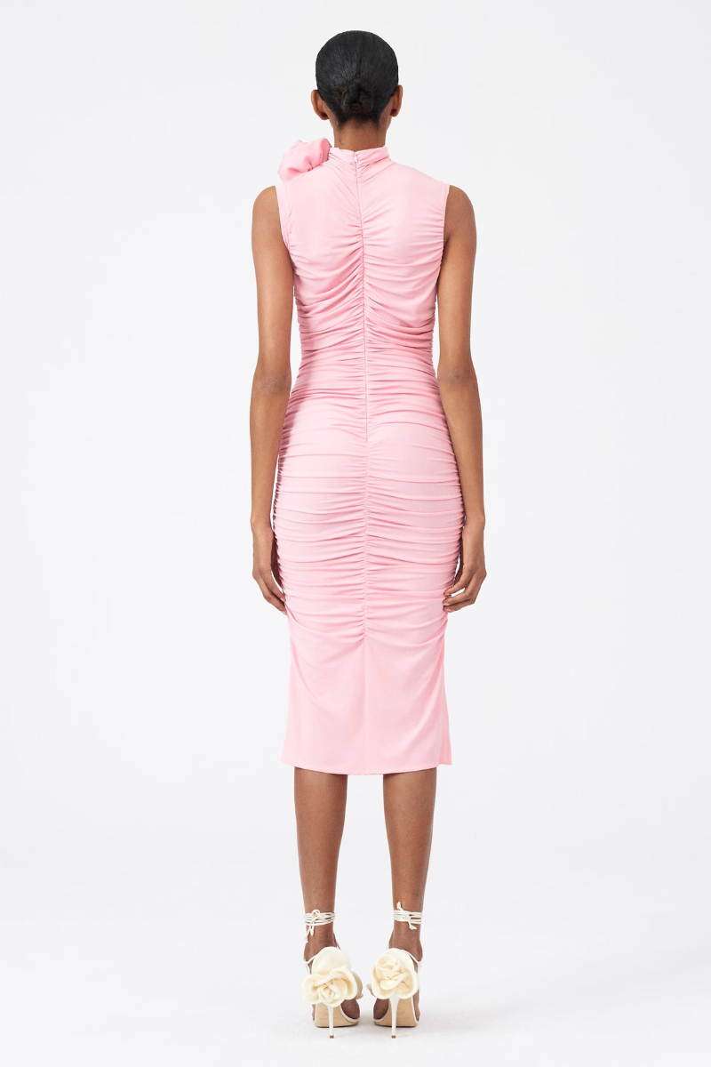 Cléophée Ruched Midi Dress