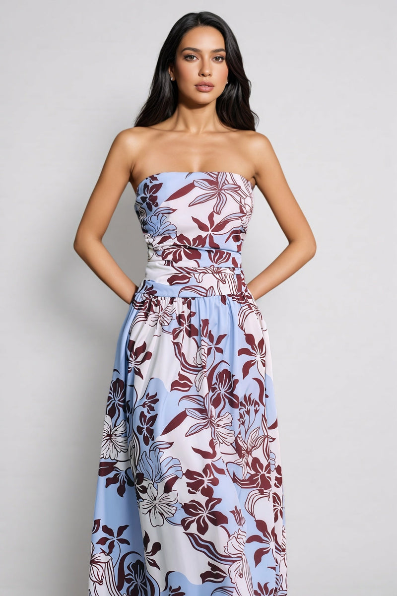 Ridhi Strapless Maxi Dress