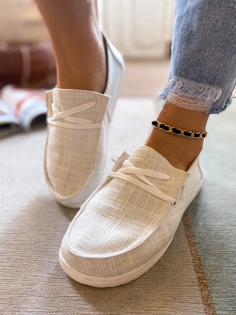 Boat Shoes Sneakers Sip on Flat Shoes - En Bloom