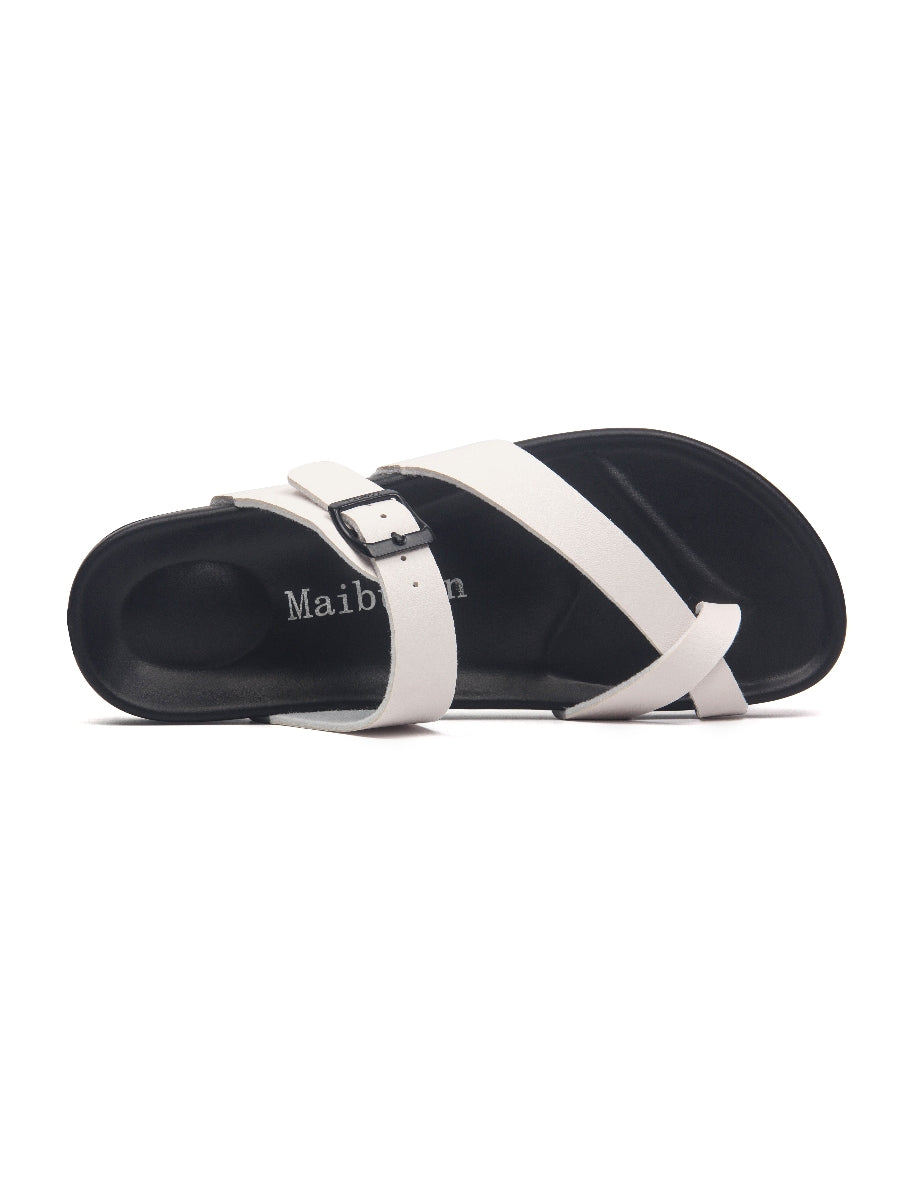 Maibulun | Cream Footbed Sandal