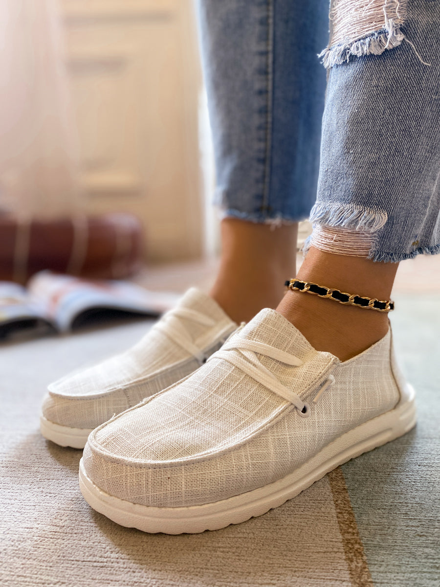 Boat Shoes Sneakers Sip on Flat Shoes - En Bloom