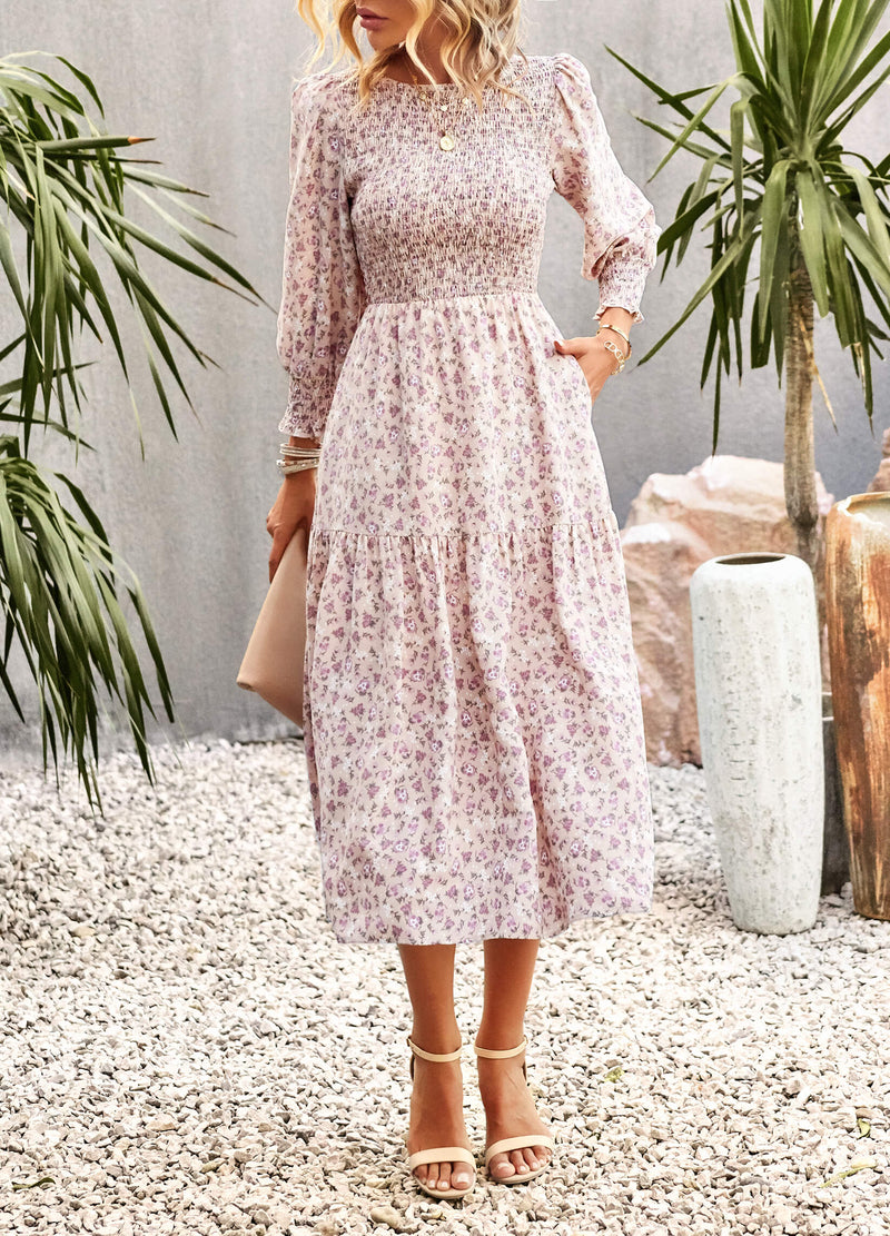 Trading Places Midi Dress - Crepe