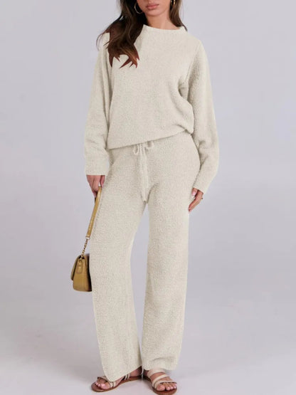 Cozy Knit Sweater and Pants Set