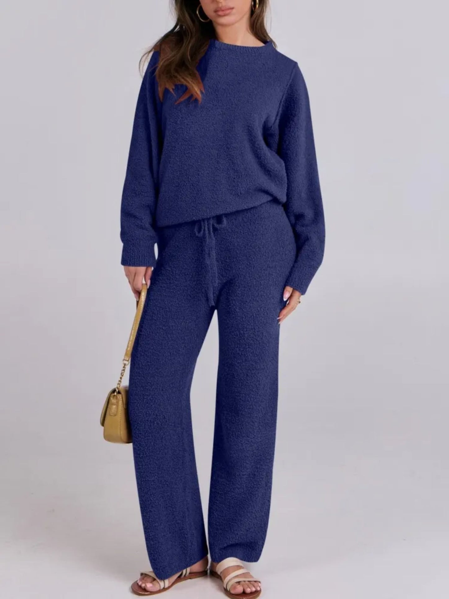 Cozy Knit Sweater and Pants Set