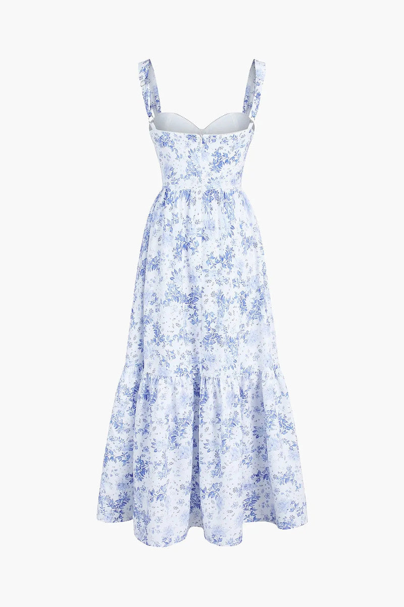 Dala Pockets Zippered Midi Dress