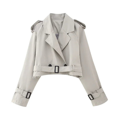 Cropped Trenchcoat