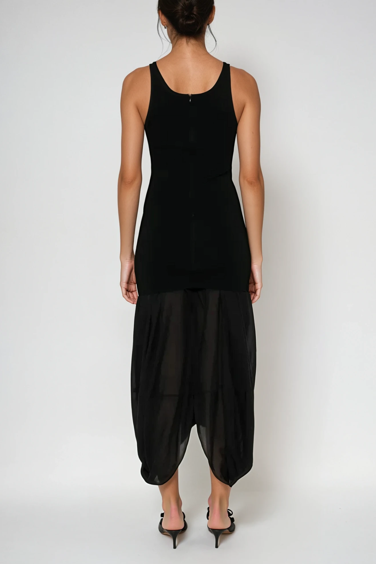 Damokles Deconstruct Ruch Midi Dress