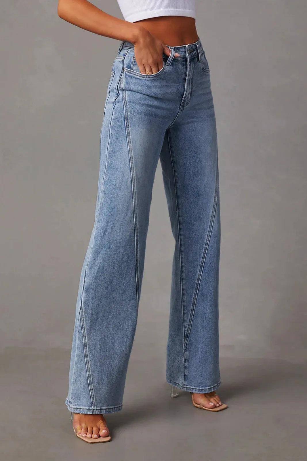 Danan Denim Straight Leg Pants