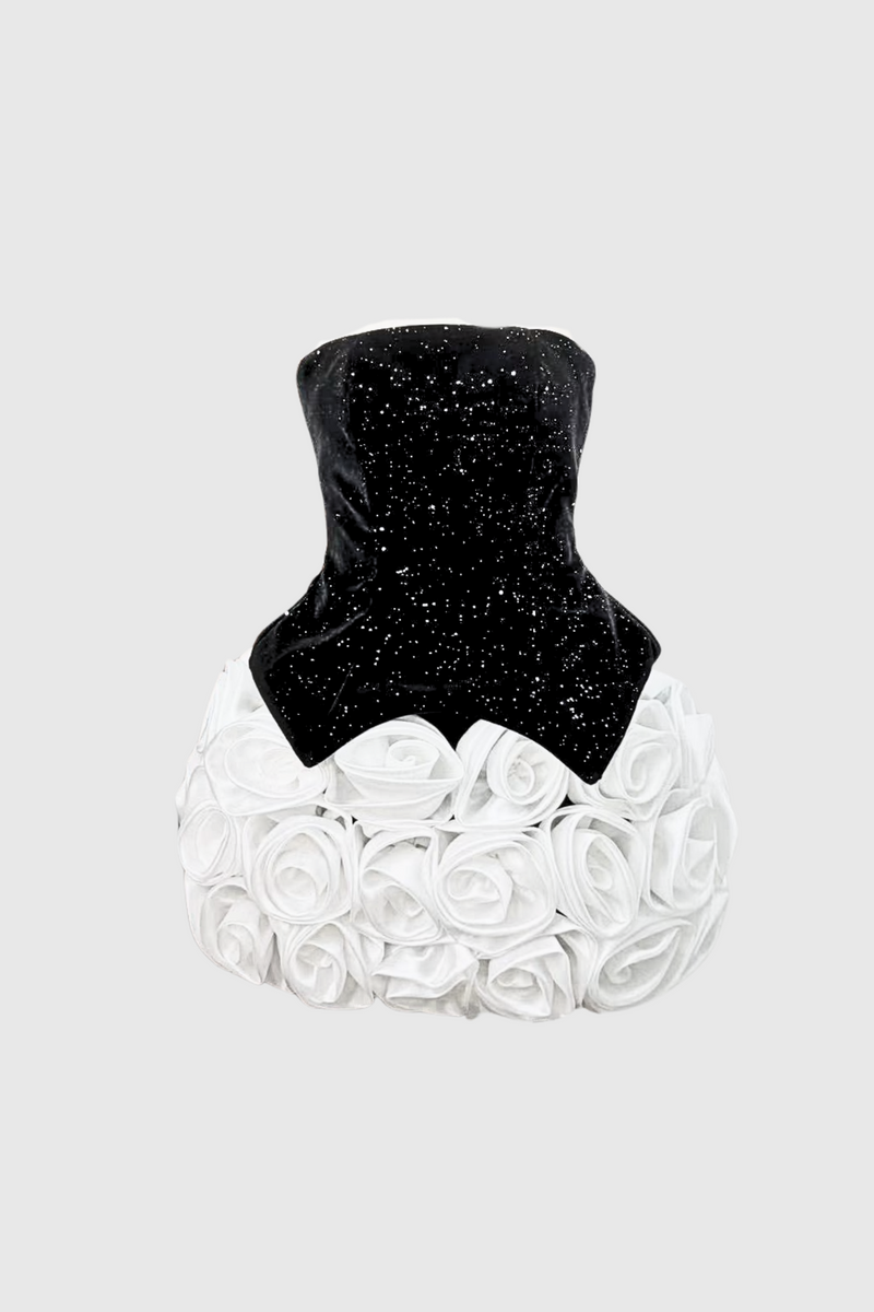 Danni Flower Mini Skirt