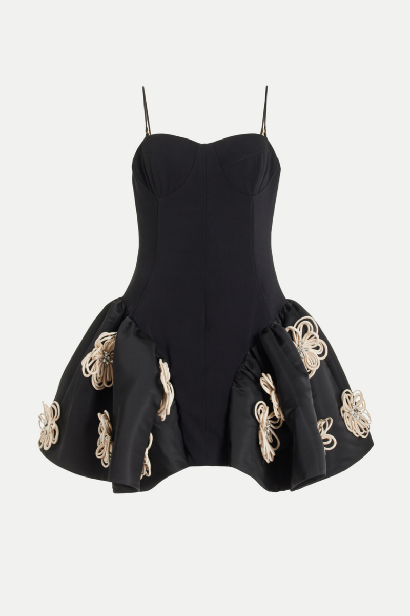 Darrah Strapless Mini Bandage Dress - Black