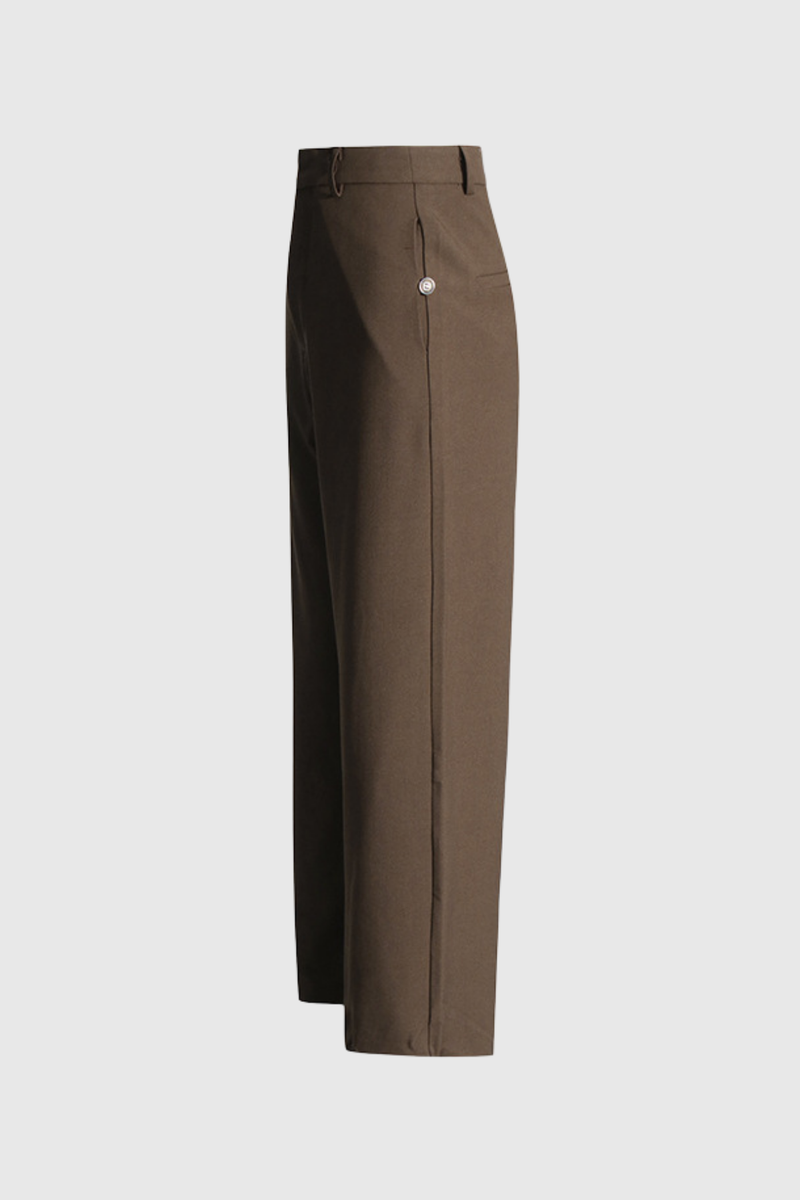 Disha Two Piece Set in Brown